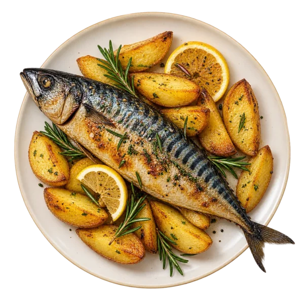 Скумбрия — целая рыба, 1 кг