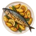 Скумбрия — целая рыба, 1 кг