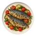Скумбрия — целая рыба, 1 кг