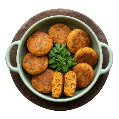 Морковные котлеты